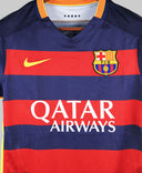 Barcelona 2015-16 Suarez Home Kit (S)