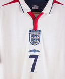 England 2004 Beckham Home Kit (XL)