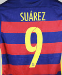 Barcelona 2015-16 Suarez Home Kit (S)