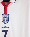 England 2004 Beckham Home Kit (XL)