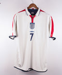 England 2004 Beckham Home Kit (XL)