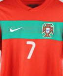 Portugal 2010-11 Ronaldo Home Kit (S)