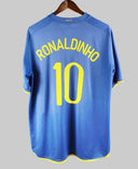 Brazil 2008-09 Ronaldinho Away Kit (XL)