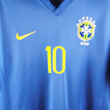 Brazil 2008-09 Ronaldinho Away Kit (XL)