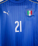 Italy 2016 Pirlo Home Kit (S )