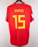 Spain 2018 Ramos Player Issue Home Kit (XL)
