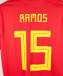 Spain 2018 Ramos Player Issue Home Kit (XL)