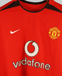 Manchester United 2002-03 Beckham Long Sleeve Home Kit (L)
