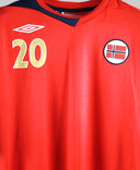 Norway 2008-09 Solskjaer Home Kit (XL)