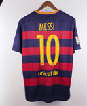 Barcelona 2015-16 Messi Home Kit (XL)