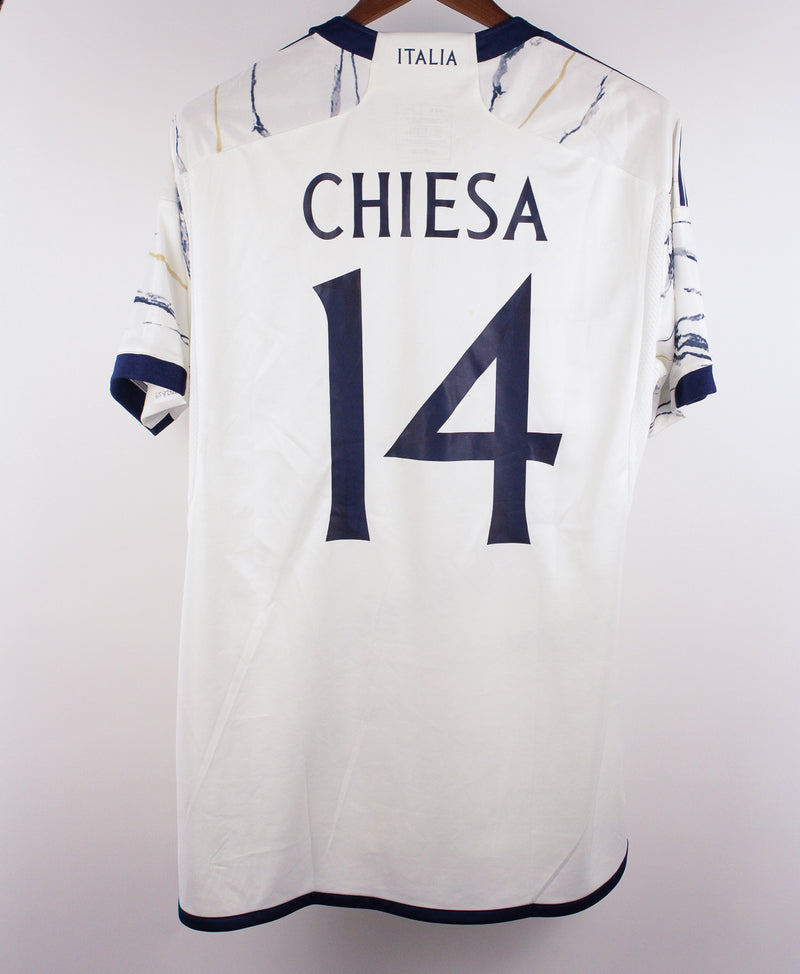 Italy 2022 Chiesa Away Kit W/ Tags (2XL)