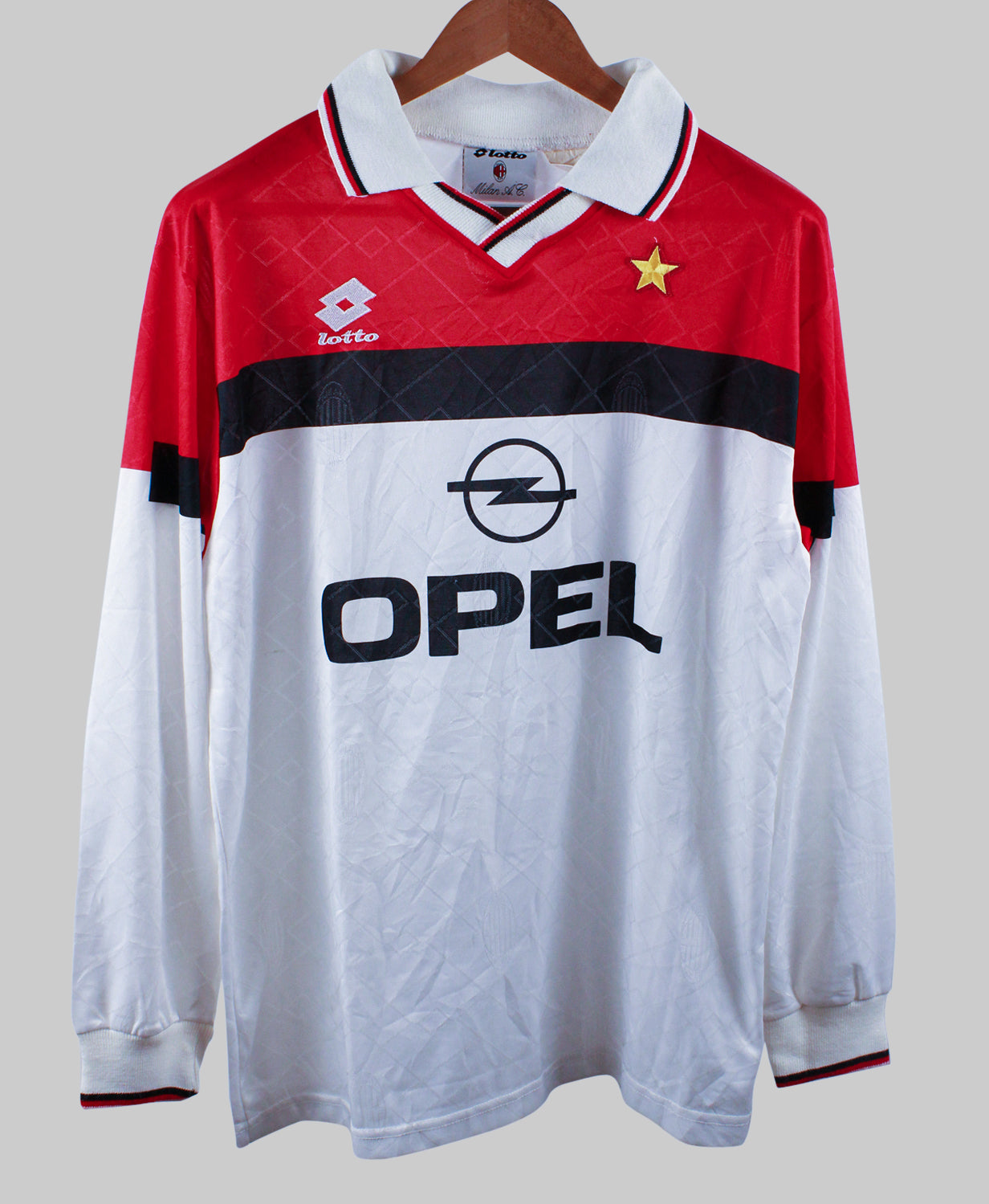 AC Milan 1994-95 Away Long Sleeve Kit (L)