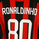 AC Milan 2008-09 Ronaldinho Home Kit (L)