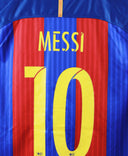 Barcelona 2016-17 Messi Home Kit (L)