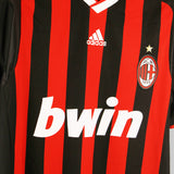 AC Milan 2009-10 Ronaldinho Home Kit (L)