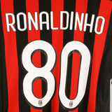 AC Milan 2009-10 Ronaldinho Home Kit (L)
