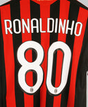AC Milan 2009-10 Ronaldinho Home Kit (L)