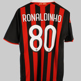 AC Milan 2009-10 Ronaldinho Home Kit (L)