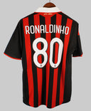 AC Milan 2009-10 Ronaldinho Home Kit (L)