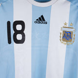 Argentina 2007-08 Messi Home Kit (S)
