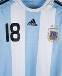 Argentina 2007-08 Messi Home Kit (S)