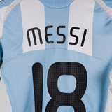 Argentina 2007-08 Messi Home Kit (S)
