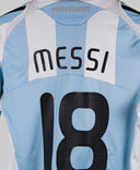Argentina 2007-08 Messi Home Kit (S)