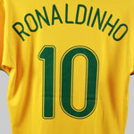 Brazil 2006-07 Ronaldinho Home Kit (M)