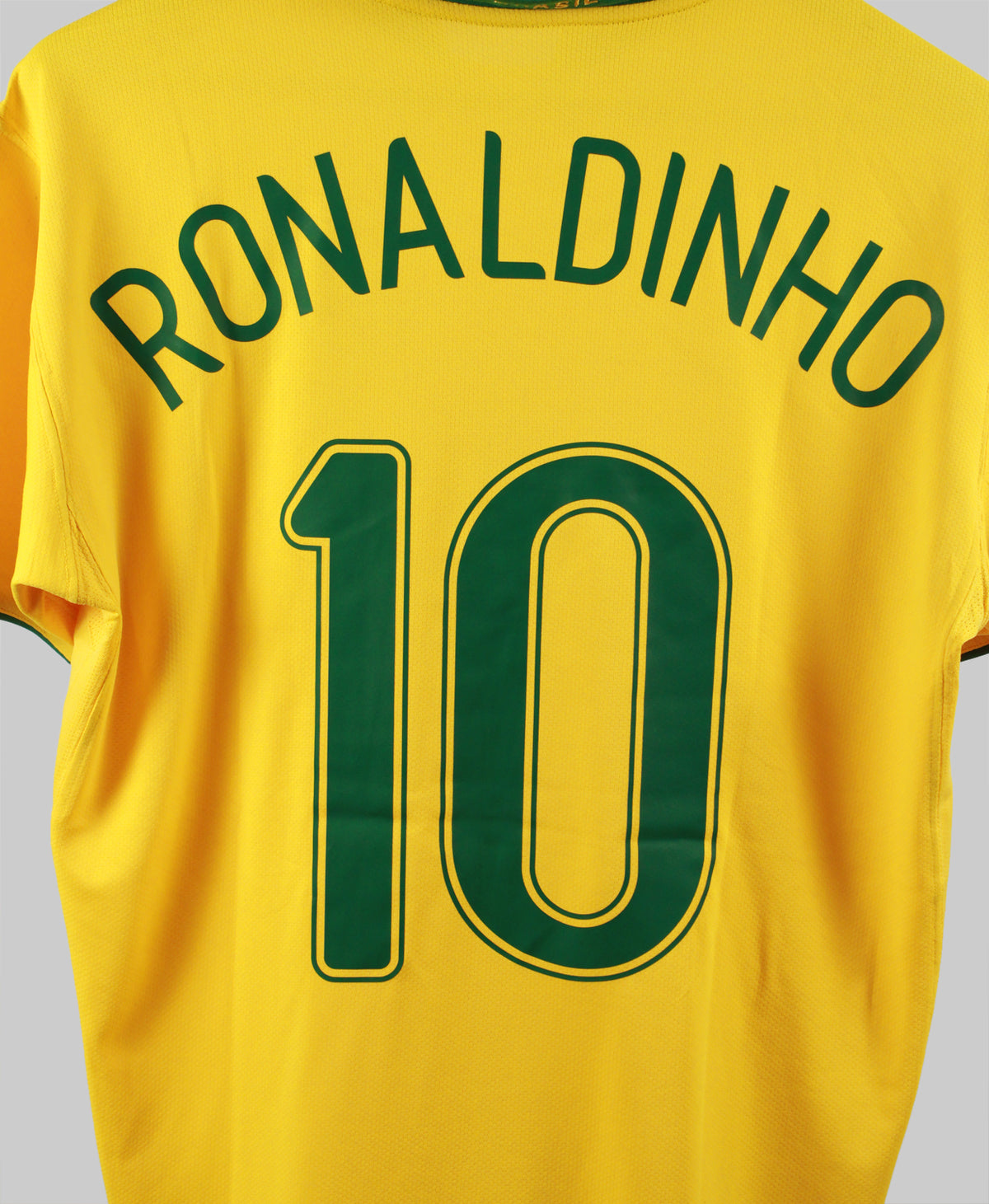 Brazil 2006-07 Ronaldinho Home Kit (M)