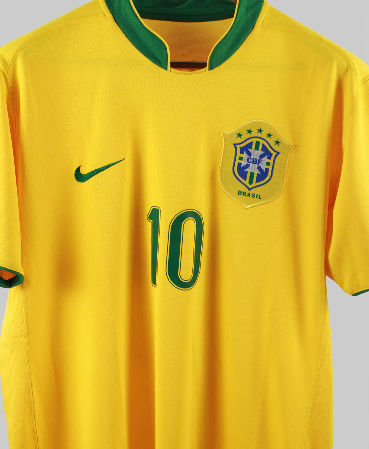 Brazil 2006-07 Ronaldinho Home Kit (M)