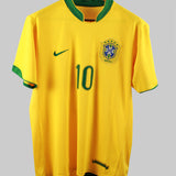 Brazil 2006-07 Ronaldinho Home Kit (M)