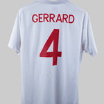 England 2010-11 Gerrard Home South Africa Kit  (XL)