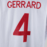England 2010-11 Gerrard Home South Africa Kit  (XL)