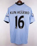 Manchester City 2012-13 Aguero Home Kit (L)