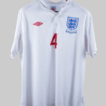 England 2010-11 Gerrard Home South Africa Kit  (XL)