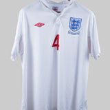 England 2010-11 Gerrard Home South Africa Kit  (XL)