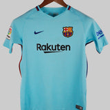 Barcelona 2017-18 Messi Away Kit (YL)
