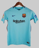Barcelona 2017-18 Messi Away Kit (YL)