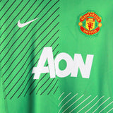 Manchester United 2013-14 De Gea Goalkeeper Home Kit (L)