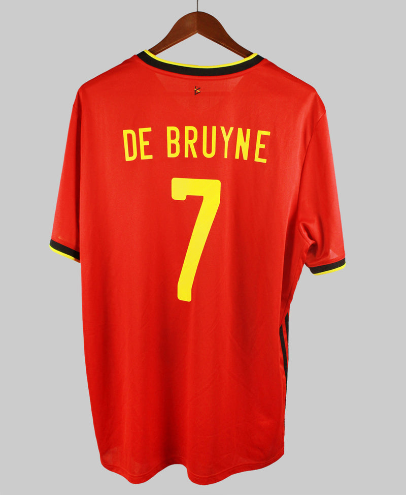 Belgium 2020-21 De Bruyne Home Kit (2XL)
