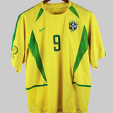 Brazil 2002-03 Ronaldo Home Kit (L)