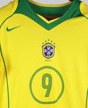 Brazil 2004-05 Ronaldo Home Kit (L)