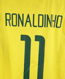 Brazil 2002-03 Ronaldinho Home Kit (L)