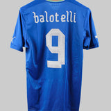 Italy 2012-13 Balotelli Home Kit (L)