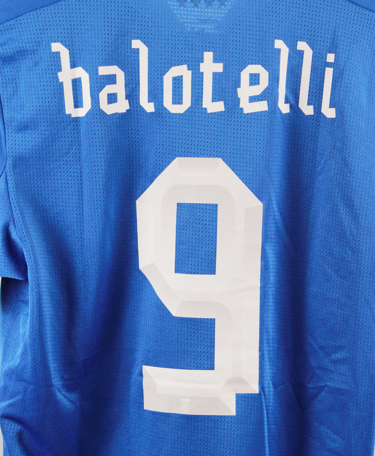 Italy 2012-13 Balotelli Home Kit (L)
