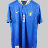 Italy 2012-13 Balotelli Home Kit (L)