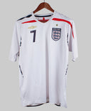 England 2007-08 Beckham Home Kit (L)