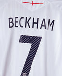 England 2007-08 Beckham Home Kit (L)