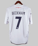 England 2007-08 Beckham Home Kit (L)
