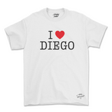 I Love Diego - White T-Shirt